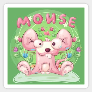 Sweet Baby Mouse Sticker